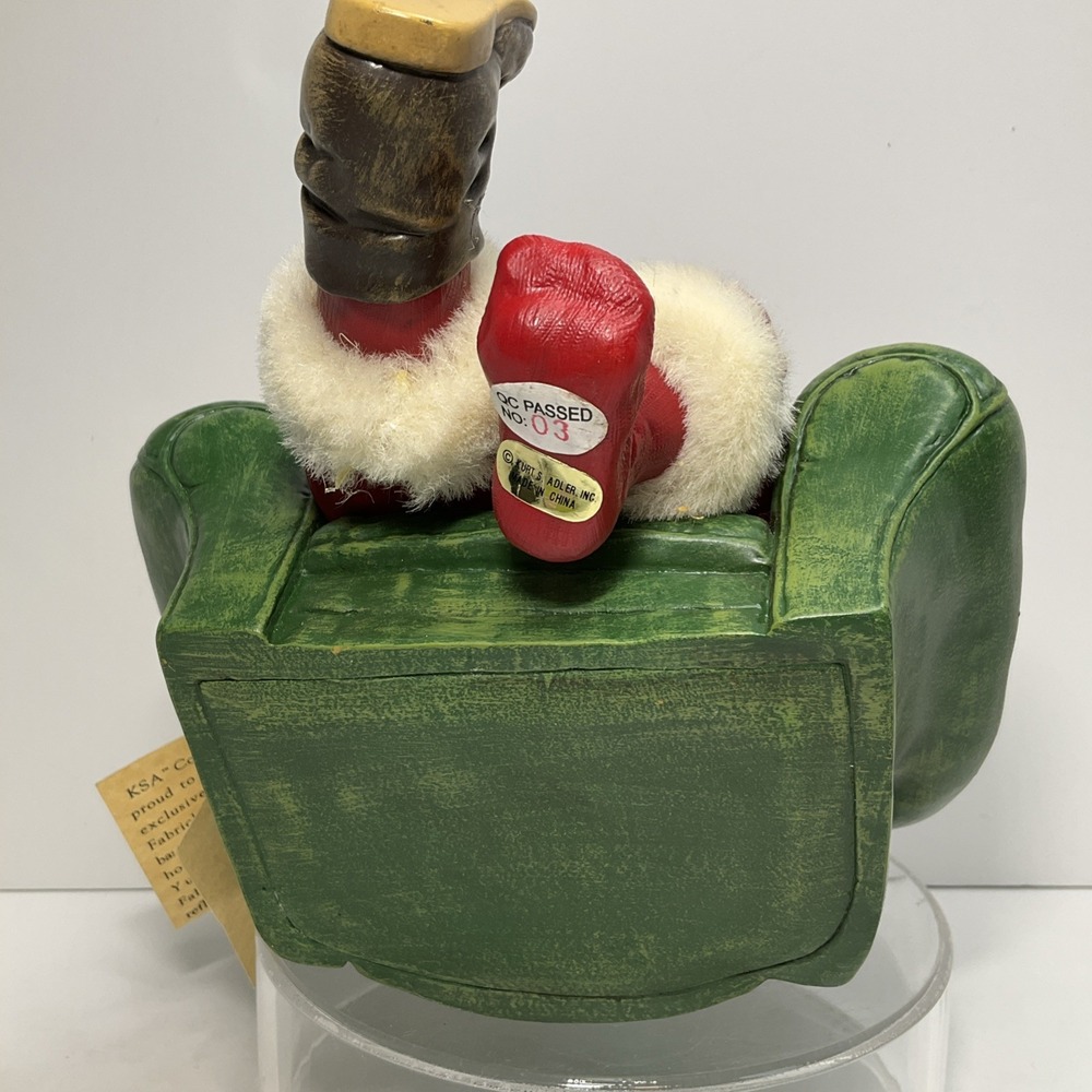 Kurt S. Adler Vintage Fabriche Coca Cola Santa And Elf No Box - Picture 9 of 13